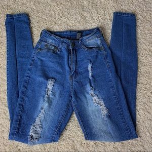 Fashion Nova High-Waisted Skinny Jeans